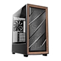 Miniatyrbillede 1 af 2: PC taske - ANTEC - Flux Wood - 5 PWM blæsere - Træfrontpanel - 420 mm radiator