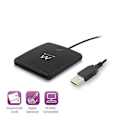 Miniatyrbillede 3 af 4: Ewent FLTLCH0025 EW1052 USB 2.0 DNI/SIP-kortlæser