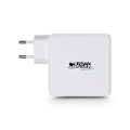 Pikkukuva 2 / 3: PC Urban Factory CHARGEUR 100 W USB-C GAN ECO - YSTÄVÄLLINEN LATAUSLAITE JA KAAPELI Vit