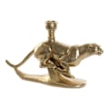 Miniatyrbillede 1 af 3: Kronleuchter - DKD Home Decor - Leopard - Harpiks - 25 x 6 x 14 cm - Gylden gyllene