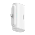 Pikkukuva 3 / 6: Latausasema puhelimelle, Lightning, 20 W, 5 000 mAh, tyypin C kaapeli - Baseus (P10068307413-00) - Valkoinen
