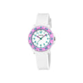 Miniatyrbillede 1 af 2: Montre Junior - CALYPSO - K5829/1 - Hvid Resin - Vandtæthed 10 Atm - Trendy Stil Vit, Rosa