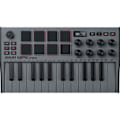 Miniatyrbild 2 av 3: MIDI-keyboard - Akai - MPK Mini MkIII - 25 tangenter - 8 pads - OLED-skärm - Grå
