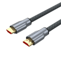 Pikkukuva 3 / 4: HDMI-kaapeli - Unitek - Y-C139RGY - 3M - Hopea - 4K 60Hz Grå