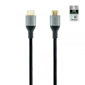Pikkukuva 2 / 3: Nanokaapeli 10.15.8101. Kaapelin pituus: 1 m, Liitin 1: HDMI Type A (vakio), Liitin 1 sukupuoli: Uros, Liitin 2: HDMI