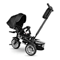 Miniatyrbillede 2 af 6: Trike Puslespil - QPLAY - Premium 6 i 1 - Sort - Justerbart sæde - 5 punkt sele