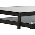 Miniatyrbillede 4 af 4: Redeborde af sort metal i glas (58 x 36,5 x 53,5 cm) - 3 stk.