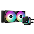 Miniatyrbillede 1 af 5: Vandkøling AIO - DEEPCOOL - LE520 - 2x120mm - Kompatibel med Intel og AMD - ARGB-belysning