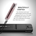 Miniatyrbillede 6 af 6: Ekstern SSD - Silicon Power - PX10 512GB - Sort - USB 3.2 Gen 2 - Kompatibel med PC, Mac, PlayStation, Xbox