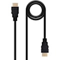 Miniatyrbillede 1 af 2: Nanokabel højhastigheds HDMI/HEC-kabel, A/M-A/M, sort, 10 m Svart