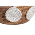 Miniatyrbillede 3 af 3: centerpiece 30 x 30 x 14 cm naturhvid boho