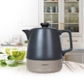 Miniatyrbillede 3 af 3: Keramisk elektrisk kedel 1l Maestro MR-071 Black 1000W sort Svart
