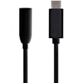 Pikkukuva 2 / 2: AISENS Adapteri USB Tipo-c audio a109-0348 - liittimet USB Tipo-c Macho/Jack 3.5 helma - Negro - 15cm