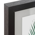 Miniatyrbillede 4 af 6: Sæt med 5 "Tropical" rammer - træ og glas - sort - Sort - Atmosphera indretningsarkitekt Svart