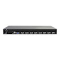 Pikkukuva 2 / 3: STARTECH Telineeseen asennettava USB KVM -kytkinsarja - 8-portti, jossa on ruutunäyttö ja kaapeleita