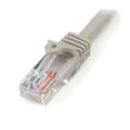 Pikkukuva 2 / 2: STARTECH 1 m koukuton Cat5e UTP-verkkokaapeli - Anti-Snag RJ45 Ethernet-johto - M/M - harmaa
