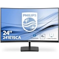 Miniatyrbillede 2 af 5: Buet pc-skærm - PHILIPS 241E1SCA - 24" FHD - VA panel - 4ms - 75Hz VGA / HDMI - FreeSync