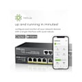 Pikkukuva 6 / 6: Kytkin - Zyxel - GS1915-8 - 8 Ethernet-porttia - Hallinnoitu - Musta