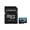 Pikkukuva 1 / 3: Muistikortti Micro SDXC - Kingston - Canvas Go Plus - 256 Go - U3, V30, A2 - 200MB/s, 160MB/s