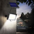 Miniatyrbillede 2 af 4: Solarlampe LED med bevægelsessensor IP44 5W 400lm 6000K koldt hvid MCE438 Svart