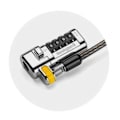 Pikkukuva 3 / 6: KENSINGTON ClickSafe Universal Combination Laptop Lock -turvakaapeli - 1,8 m