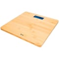 Pikkukuva 1 / 2: Digitaalinen kylpyhuonevaaka - TM ELECTRON - TMPBS023 - Bambu - Ultraohut - LCD-näyttö 84x41 mm Bambu