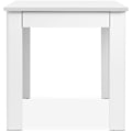 Miniatyrbillede 3 af 5: Tabel OSLO - Rektangulær - 4 personer - 80 x 77 x 80 cm - Hvid Vit