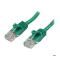 Miniatyrbillede 1 af 3: Cat5e UTP netværkskabel uden krog - 50 cm Grøn - Anti-snag RJ45 Ethernet ledning - Patch kabel - STARTECH
