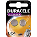 Pikkukuva 1 / 4: Läpipainopakkaus, jossa 2 kpl Electronics LR54 1,5 voltin alkaliparistoa