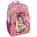 Pikkukuva 1 / 2: Reppu - SANTORO - Gorjussin messualue - 29 x 45 x 17 cm - Pinkki - Yhteensopiva A4 Rosa