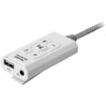 Miniatyrbillede 1 af 4: USB Ekstern Lydkort - Mars Gaming - MSC2W - Surround 7.1 - Kompatibel med PS5/PC/MAC/SWITCH - Hvid Farve