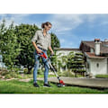 Miniatyrbillede 2 af 2: Trådløs kantklipper - EINHELL - GE-CT 18 Li - 18 V - Justerbar motorblok - Plantebeskyttelse Röd