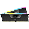 Pikkukuva 1 / 3: RAM-muisti - CORSAIR - Vengeance RGB DDR5 - 32GB 2x16GB DIMM - 6000MT/s - Intel XMP - 1.40V - Musta (CMH32GX5M2E6000C36)