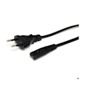Pikkukuva 3 / 3: STARTECH.COM EU-standardi IEC 320 C7 -kaksinapainen virtajohto kannettavalle tietokoneelle - Eurooppalainen virtajohto - M/F - 1 m