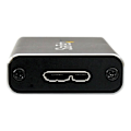 Pikkukuva 3 / 4: STARTECH Ulkoinen USB 3.0 -kotelo SATA M.2 NGFF SSD:lle UASP:llä - Kannettava USB 3.0 - SATA III M.2 SSD -kotelo