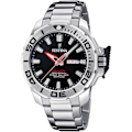 Miniatyrbillede 1 af 3: Montre Festina The Originals Diver F20665/4 - Mand - Quartz - Rustfrit stål - Sort - Sølv Pengar