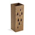 Miniatyrbillede 1 af 3: Moderne MDF Træ Paraply Stand - Brun - Versa - 48 x 22 x 22 cm kastanj