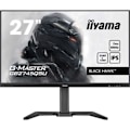 Miniatyrbillede 1 af 6: PC-skærm - IIYAMA - GB2745QSU-B2 - 27" QHD - IPS - 100Hz - 1ms - HDMI/DP/USB HUB - Justerbar fod + Drejefunktion - Højttalere - Sort