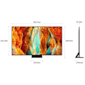 Miniatyrbillede 2 af 6: TV Neo QLED TQ65QN70F - TV Mini LED 65" (165 cm) - 4K UHD 3840x2160 - 144Hz - HDR10+ - Smart TV - Gaming Hub - 3xHDMI - WiFi