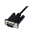 Pikkukuva 4 / 4: Serial RS232 DB9 Crossover Null Modeemi Kaapeli - STARTECH.COM - 2 m - Musta