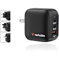 Miniatyrbillede 2 af 2: GaN Oplader - VERBATIM - Mini Oplader 70W - 3 Porte - EU- og UK-adaptorer - Smartphones/Tablets