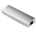 Miniatyrbillede 2 af 5: STARTECH Bærbar USB 3.0 Hub - 3 porte med integreret kabel - USB 3.0 Plus Gigabit Ethernet Hub - Aluminium