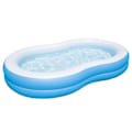 Miniatyrbillede 2 af 6: Bestway Big Lagoon De Luxe familiepool - Otte form - 262 x 157 x 46 cm - I-beam struktur Blå