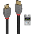 Miniatyrbillede 2 af 2: Lindy - 36953 - Ultra High Speed HDMI-kabel, Anthra Line, 2m