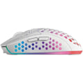 Pikkukuva 1 / 3: MARSGAMING Mars Gaming, Langaton pelihiiri, RGB Flow, Ultrakevyt 79g, 3200DPI, Valkoinen - MMW3W