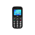 Miniatyrbillede 1 af 2: TELEFONO TREVI MAX 20 SENIOR TELEFON MED STORE KNAPPER S.O.S. FUNKTION SORT