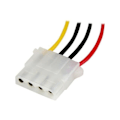 Pikkukuva 2 / 4: Molex LP4 - STARTECH - Uros-naispuoleinen jatkokaapeli - 30 cm