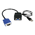 Pikkukuva 2 / 3: 1x (M) - 2x (F) VGA-videonjakokaapeli - USB-virralla toimiva VGA-jakaja - 1x VGA (M) - 2x VGA (F) - Musta - ST122LE