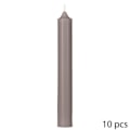 Miniatyrbillede 3 af 3: Lysestager x10 linned 45g Vit