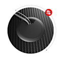 Miniatyrbillede 2 af 4: Bureau gaming HUZARO HERO 1.6 Sort, Ergonomisk skrivebord, PC gaming, IT, Gamer, Spil skrivebord, 120x60x77cm sort